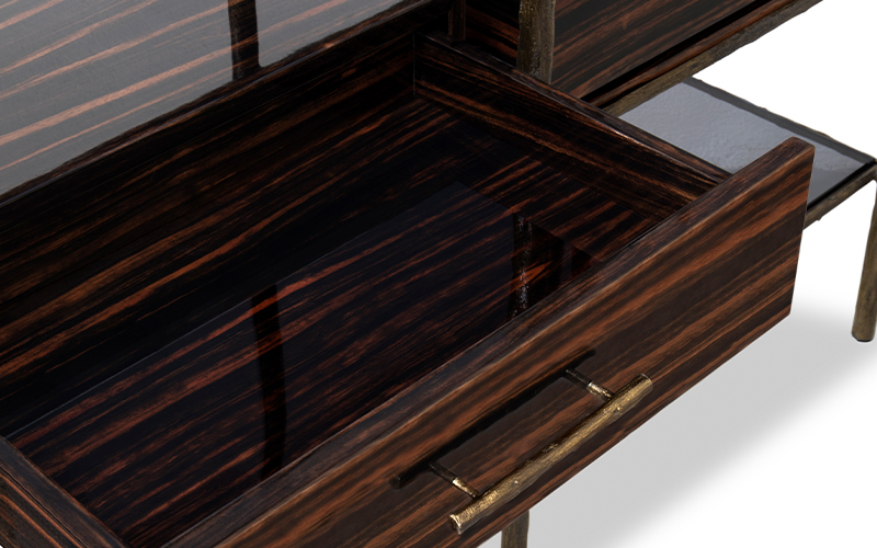 MAMBU | Wood Bookcase Modern Design by BRABBU
