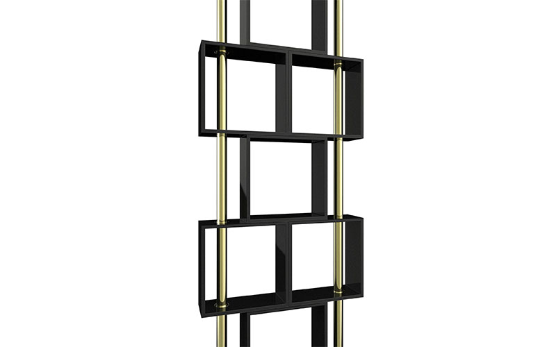 HANOI Screen Room Divider Contemporary Design by BRABBU brings the geometric shapes into the modern home decor.