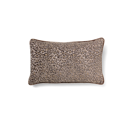PARDUS BROWN | Eclectic Design Pillow by BRABBU
