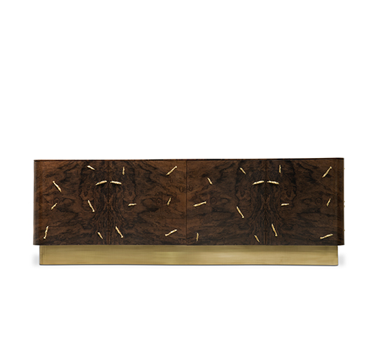 BARAKA | Modern Contemporary Wood Sideboard by BRABBU