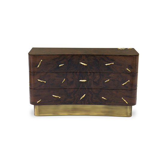 BARAKA | Wooden Chest Modern Design by BRABBU
