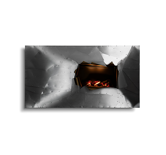 ERUPTION | Modern Wall Fire by Foogo