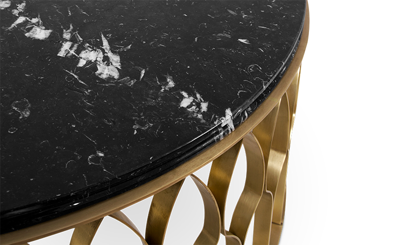 MECCA Brass Coffee Table Modern Design by BRABBU will enhance your modern home decor.