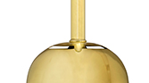 NIKU | Round Modern Pendant Light by BRABBU