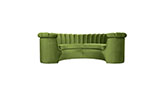 HERA Dining Sofa | Velvet Dining Sofa by BRABBU