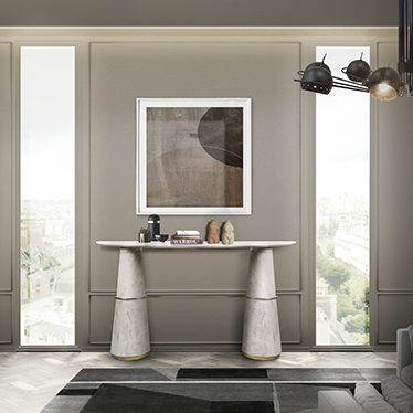 Modern Entryway with Agra Console