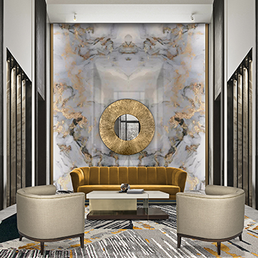 BB_Powel_Sofa_Maa_Armchair_LALLAN_Center_Table_HULI_Rund_Mirror