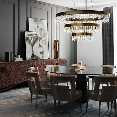 BB_NAJ_Dining_Chair_NAICCA_Suspension_Light_AGRA_Dining_Table_CYRUS_Table_Light