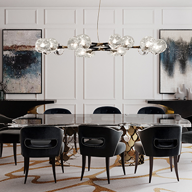 BB_NANOOK_Dining_Chair_KOI_II_Dining_Table_HORUS_Suspension_Light