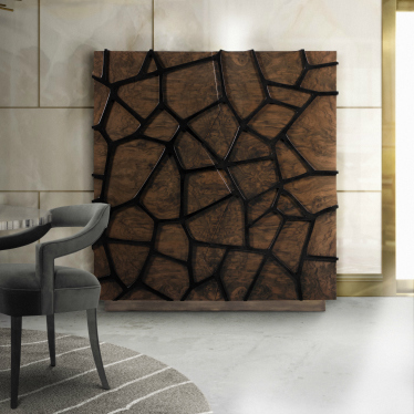 Modern dining room design.