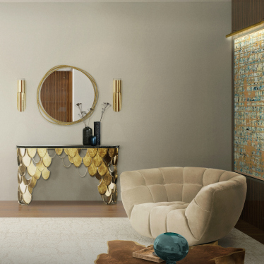 Modern interior design in London.