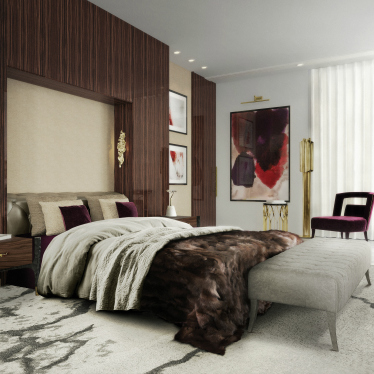 Modern interior design in London.