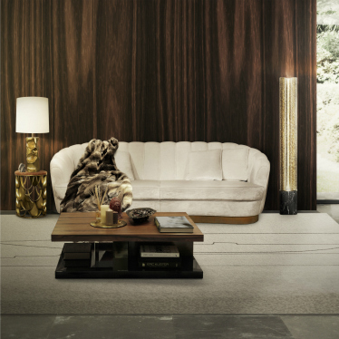 Modern living room design.