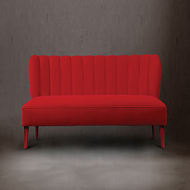Cleopatra was the big inspiration to create this mid century modern design chair. DALYAN two seat sofa is a piece in which the balance between feminine shapes and neutral tones exist. The synthetic leather of this home furniture piece will give the ﬁnal t