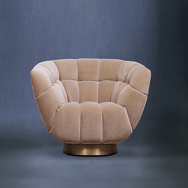 Metamorphosis is the transformation process from caterpillar to butterfly. It inspired ESSEX armchair, a sublime upholstery piece for the most luxurious homes.