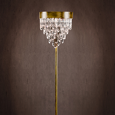 NAICCA brass ﬂoor light recalls the Giant Crystal Caves in Mexico. It represents the legend of crystal origins – created to represent the dancing soul motion. The brass structure and the quartz crystal of NAICCA merge together to brighten your spirit with