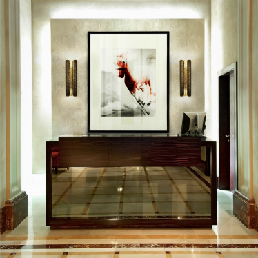 Modern hospitality design. 