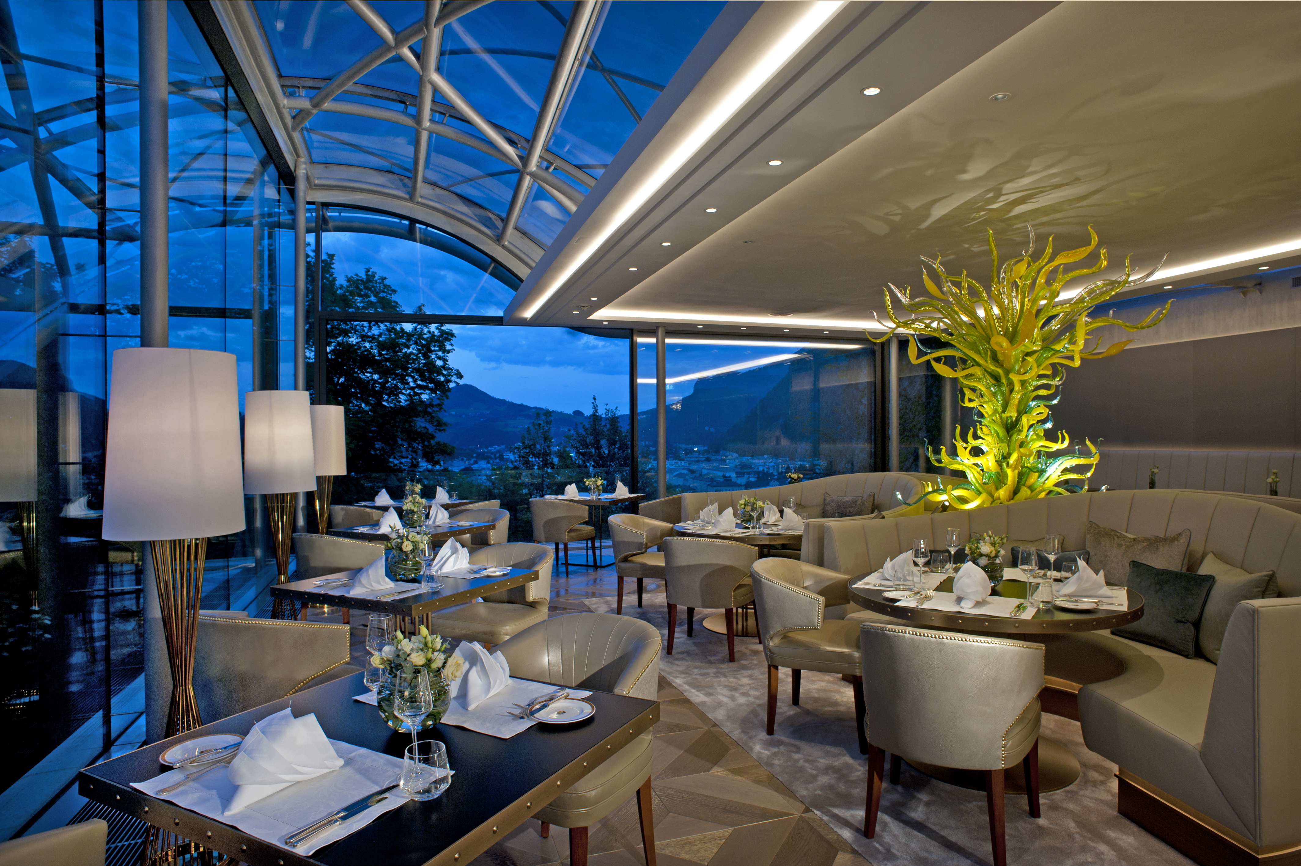 Charming Castle Hotel in Salzburg by H2 YACHT Design 
