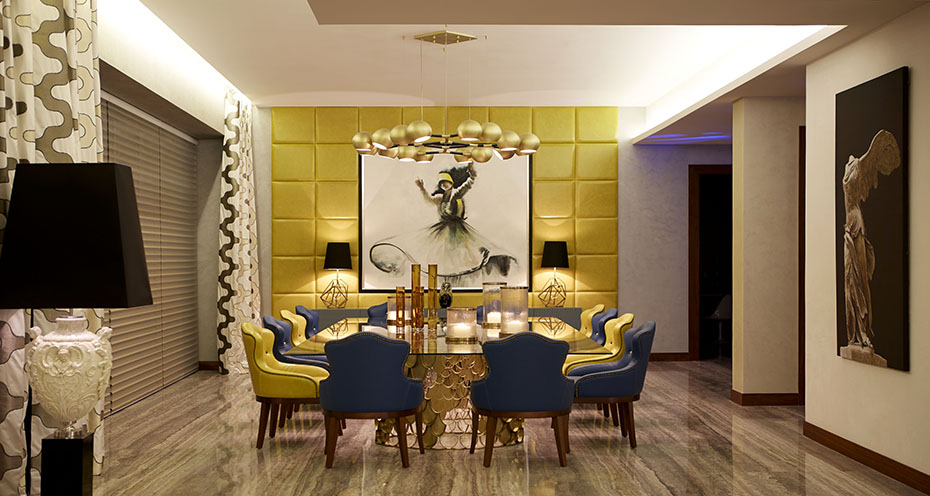 Emirates Hills Villa by Nikki B Interiors