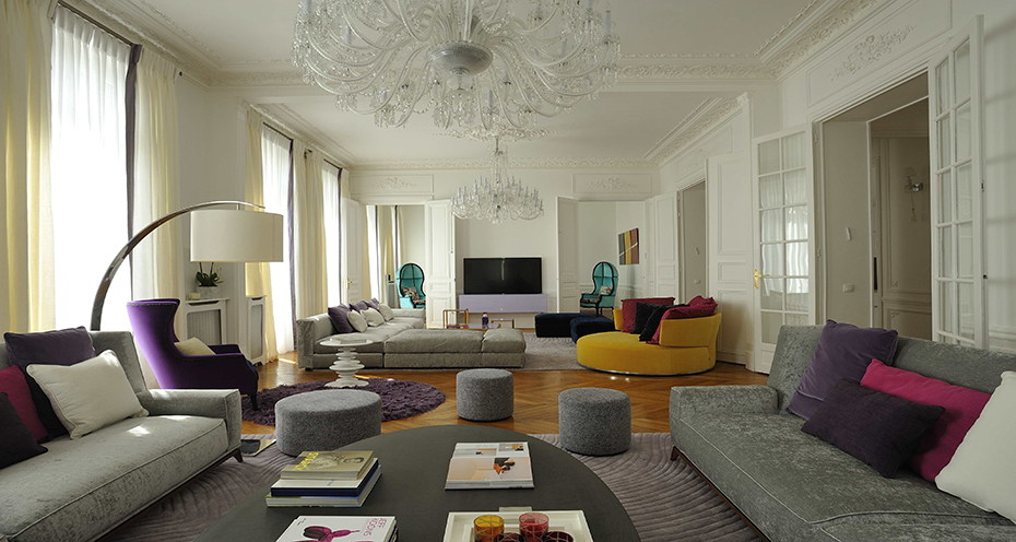 Arty Chic Apartment By PFB Design